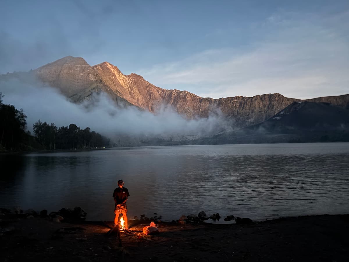 Mt Rinjani, Indonesia