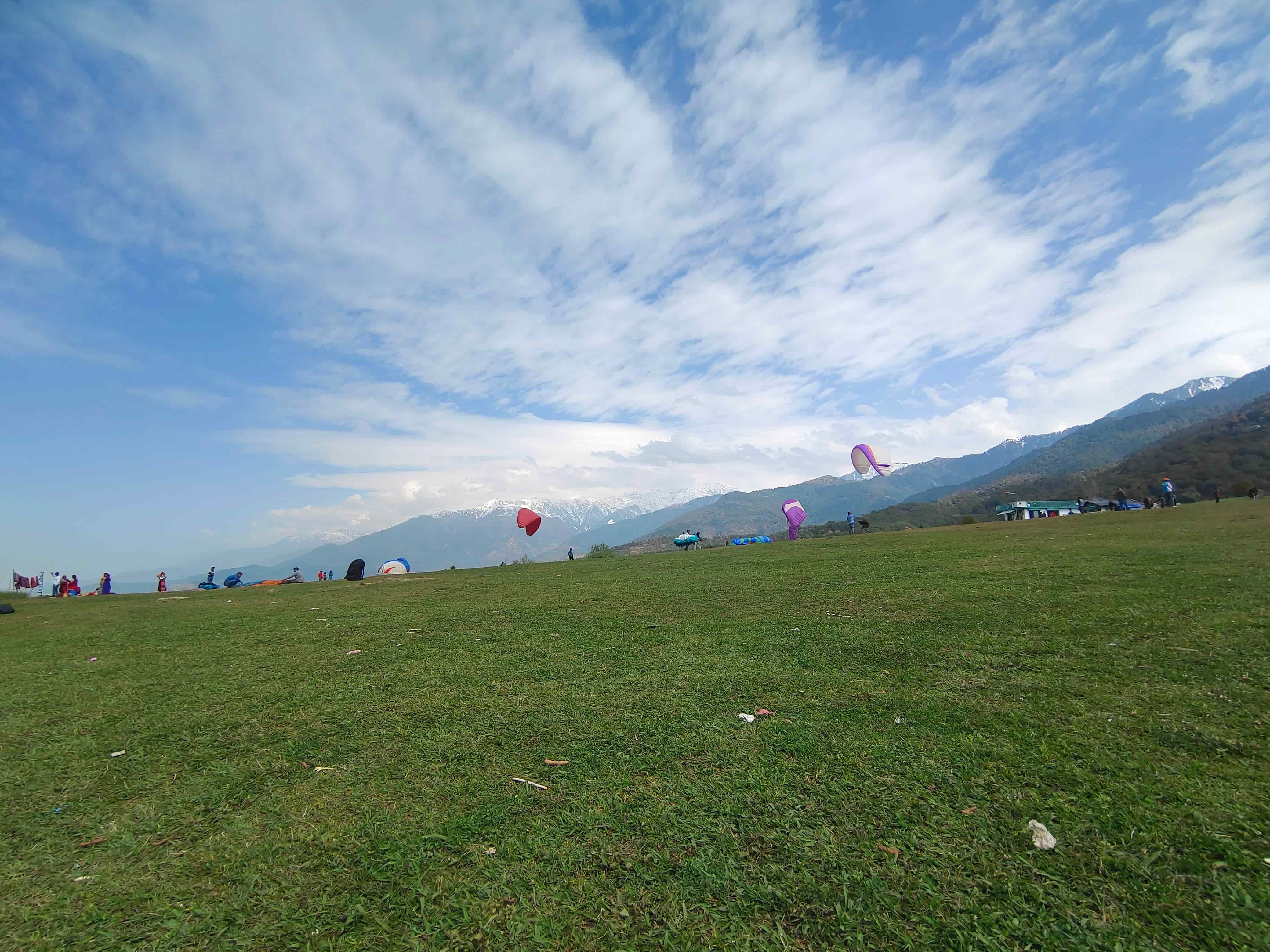 Mountain biking through Himalayan forest trails in Bir Billing, Himachal Pradesh